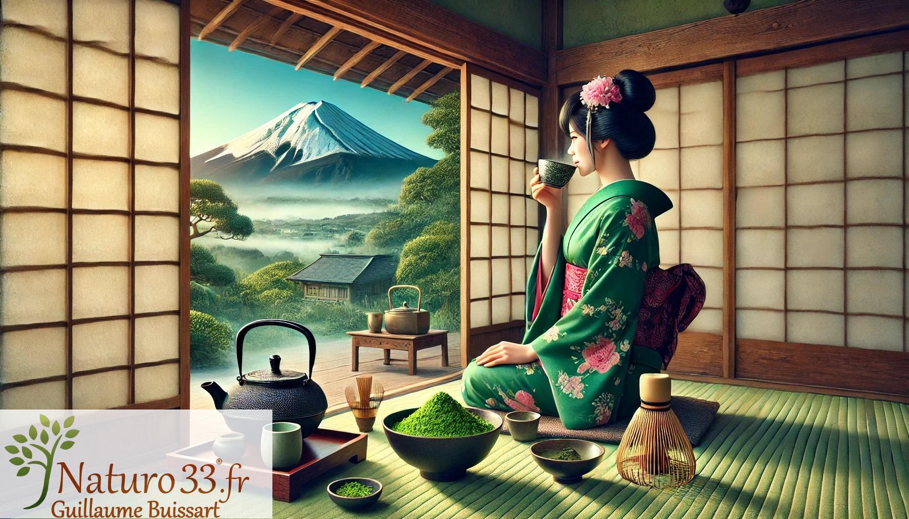 Lire la suite à propos de l’article Le Thé Matcha : Le Secret Japonais de Santé et de Longévité