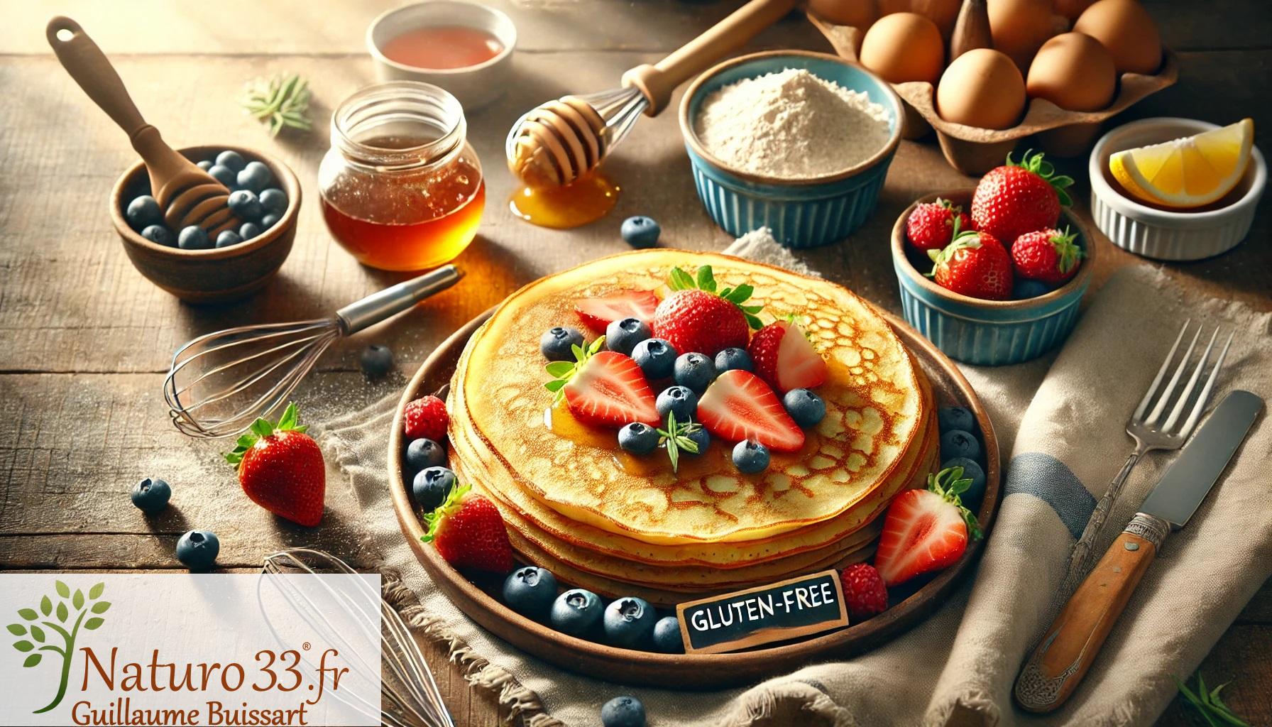 You are currently viewing Recette: Crêpes sans gluten / sans lait