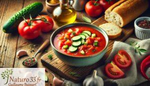 Lire la suite à propos de l’article Recette: Gaspacho andalou