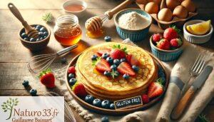Lire la suite à propos de l’article Recette: Crêpes sans gluten / sans lait